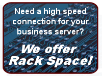 High Speed Rack Space!